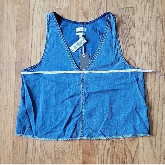 Wilfred Free Arlenis Denim Shirt - Medium Indigo - L - Picture 3 of 3